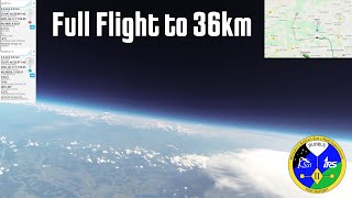 BUBBLE 2 Balloon Complete Flight with Telemetry