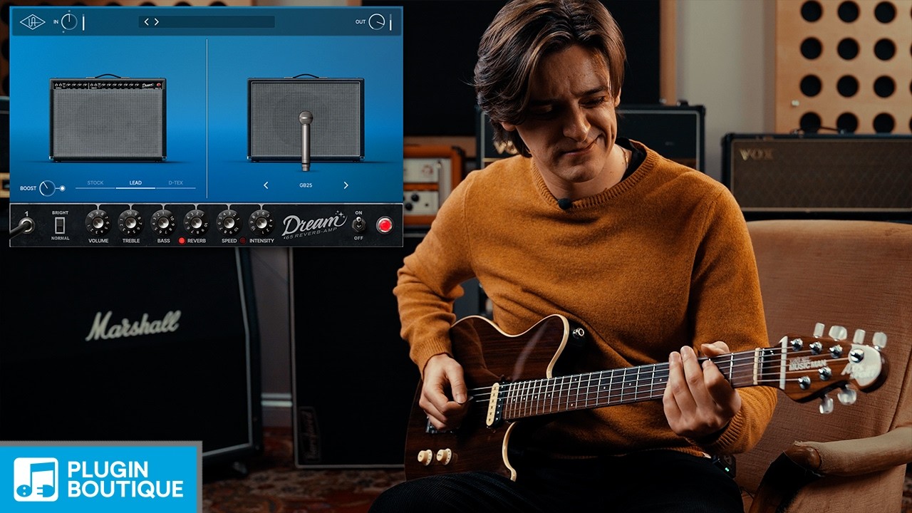 Dream '65 Reverb Amp by UAD - No Talking! - YouTube