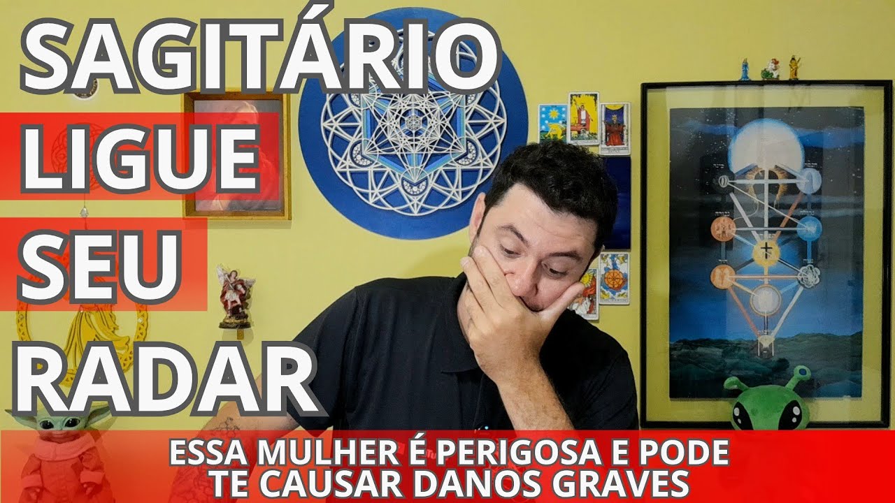 ♐SAGITÁRIO-LIGUE SEU RADAR! ESSA MULHER É PERIGOSA E PODE TE CAUSAR DANOS GRAVES! LIVRAMENTO VINDO!