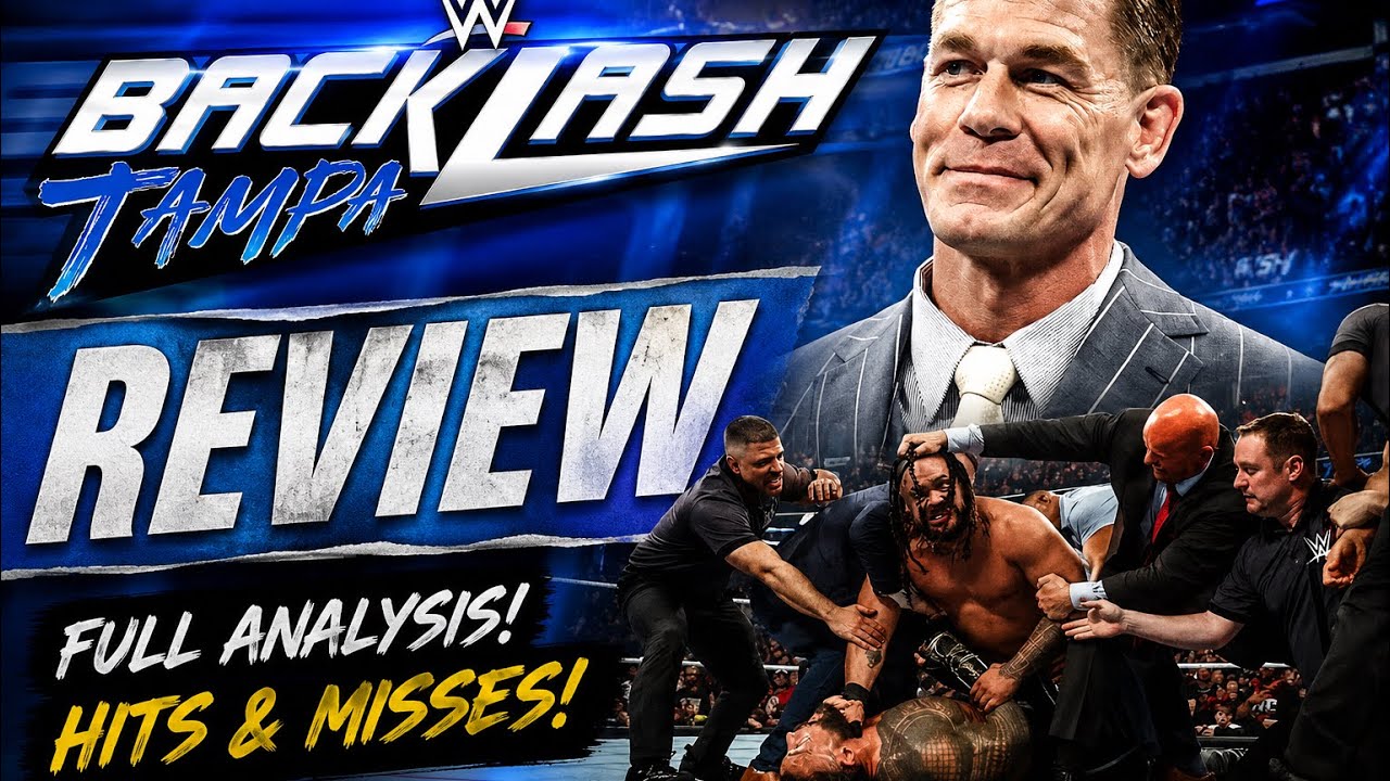WWE Backlash 2026 Full Review & Reactions🔥 - YouTube