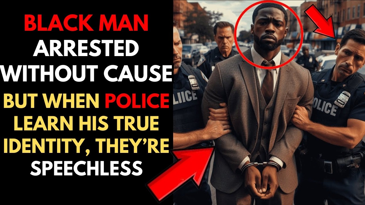BLACK MAN Arrested Without Cause, But When Police Learn His True