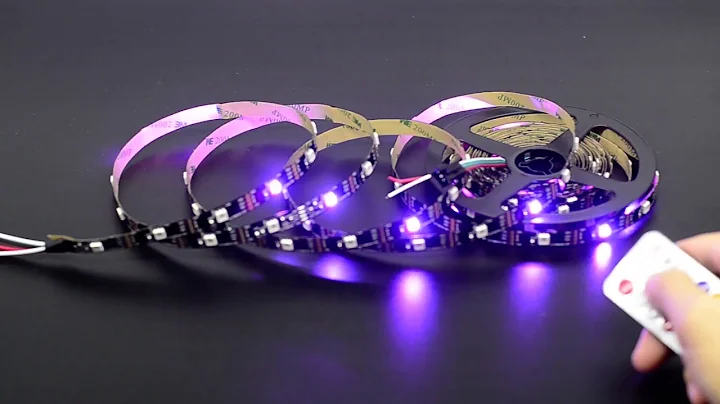 How about the lighting effect of DC12V WS2815 150 LEDs Individually Addressable RGB LED Strips?