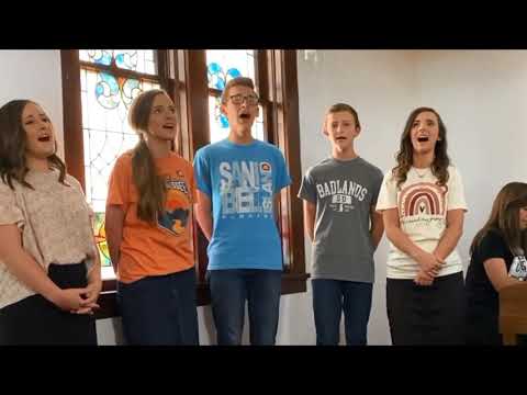 Incredible performance by: The Agee Family ”To God Be The Glory”