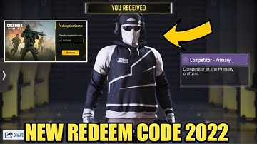 New Redeem code June 2022 codm | cod mobile Garena Redeem code 2022 | Today Redeem code codm 2022