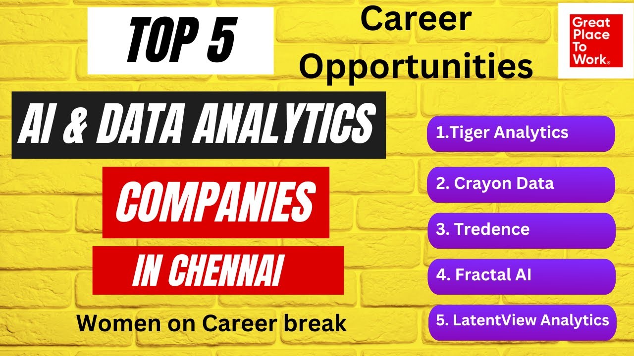 AI & Data Analytics Companies | LatentView Analytics | Tiger Analytics | Opportunities
