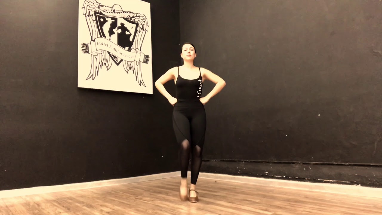 Folklorico Tutorial: Guachapeado - Maestra Kareli