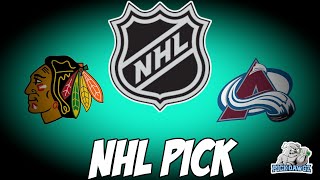 Chicago Blackhawks vs Colorado Avalanche 2/29/24 NHL Free Pick | NHL Betting Tips