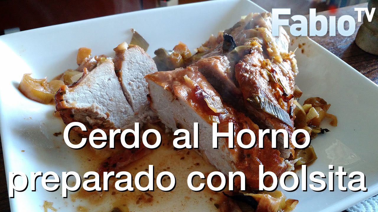 FabioTV - Cocinar Cerdo con Bolsas para Horno 