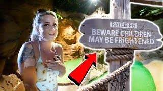 This Crazy Mini Golf Course Has Jump Scares!