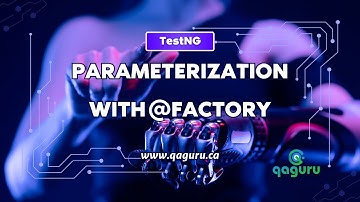 15.Testng-Parameterization with @Factory Annotation