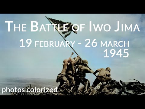 Video Battle of Iwo Jima (Color) - youtube
