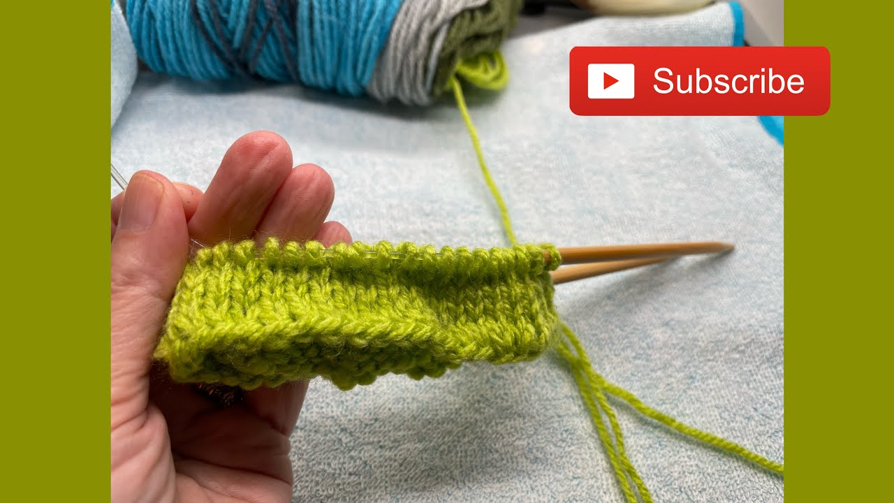 Knitting in the Round on Circular Knitting Needles YouTube