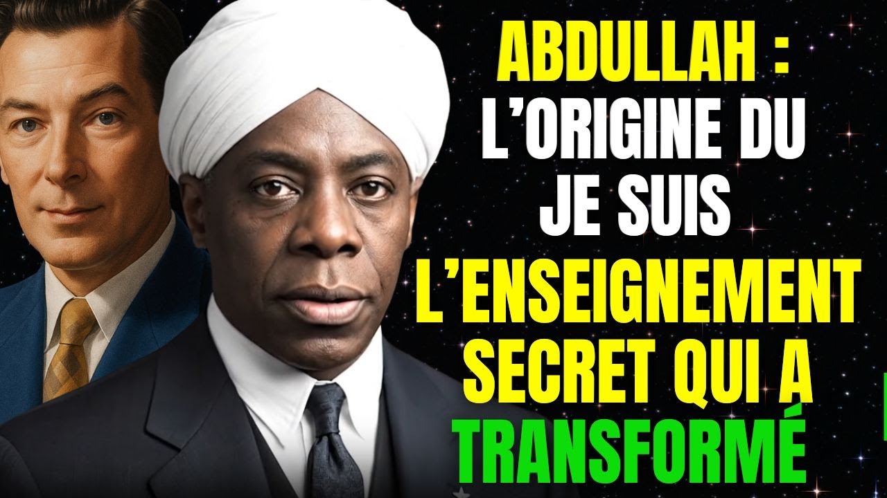 ABDULLAH  L’ORIGINE DU JE SUIS – L’ENSEIGNEMENT SECRET QUI A TRANSFORMÉ NEVILLE GODDARD