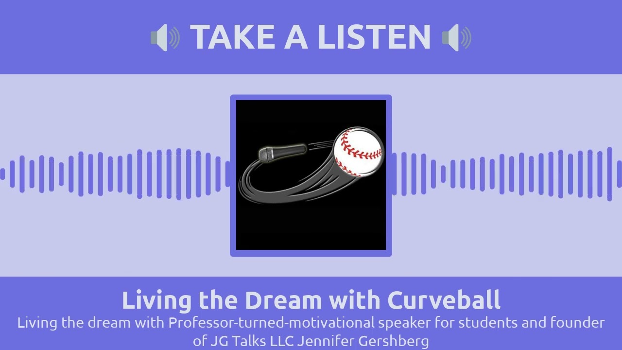 Living the dream with motivational speaker and founder of jg talks jennifer gershberg