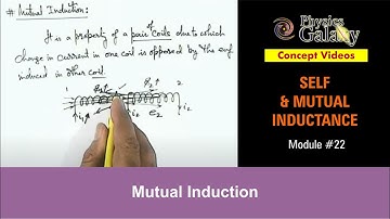 Class 12 Physics | Self & Mutual Induction | #22 Mutual Induction | For JEE & NEET