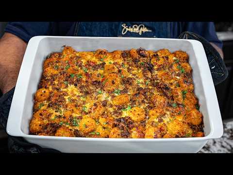 Sausage Egg Cheese Hash Brown Breakfast Casserole