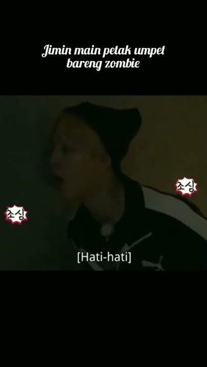 jimin main petak umpet bareng zombie#bts#shorts