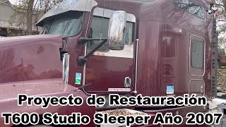 Proyecto de Restauración T600 Studio Sleeper Año 2007