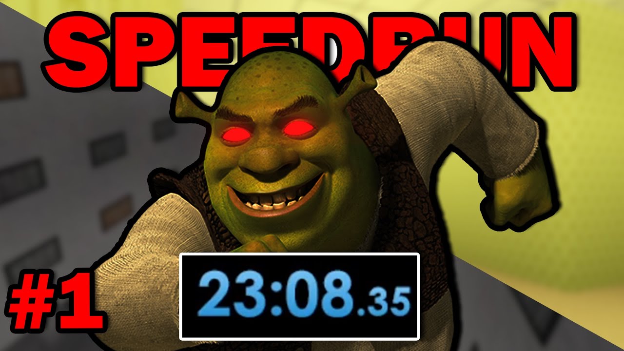 SHREK IN THE BACKROOMS WALKTHROUGH(level 1 to 19 speed run)