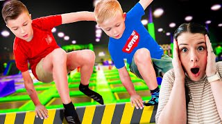 My Son is being tested for the first time! The Ultimate Parkour Test..