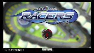 Pixel Junk Racers: 2nd Lap Title Screen (PS3)