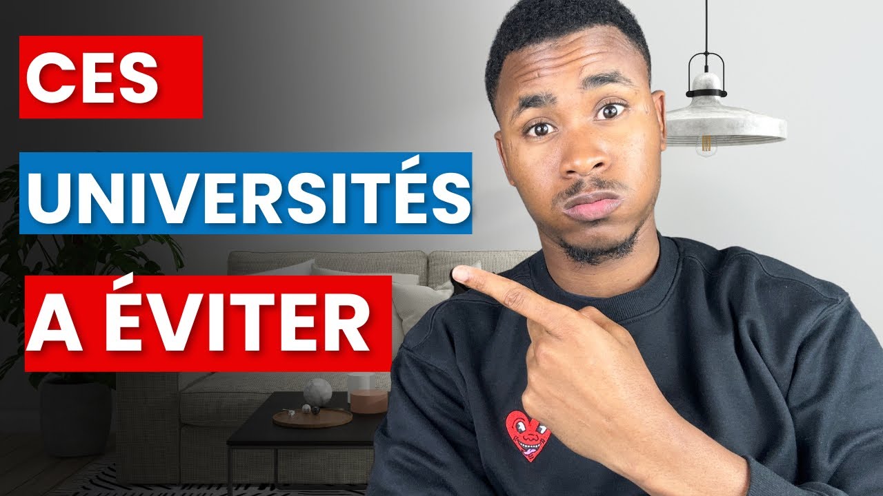 Ces universités à éviter absolument sur Campus France 🇫🇷 Exonération partielle