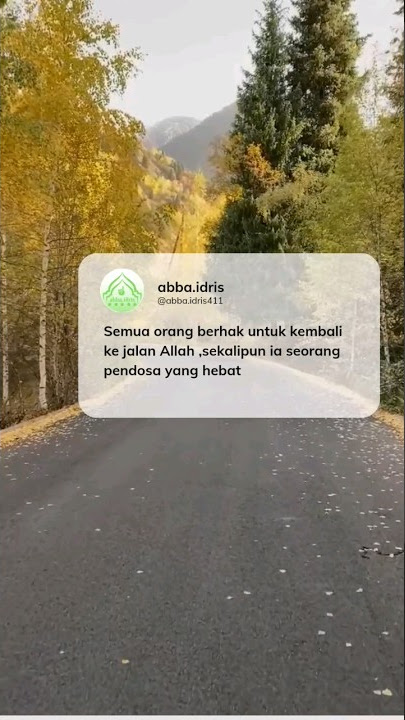 abba idris | seorang pendosa bertaubat #storywa #quotes #renungan #pendosa #reminder #shorts