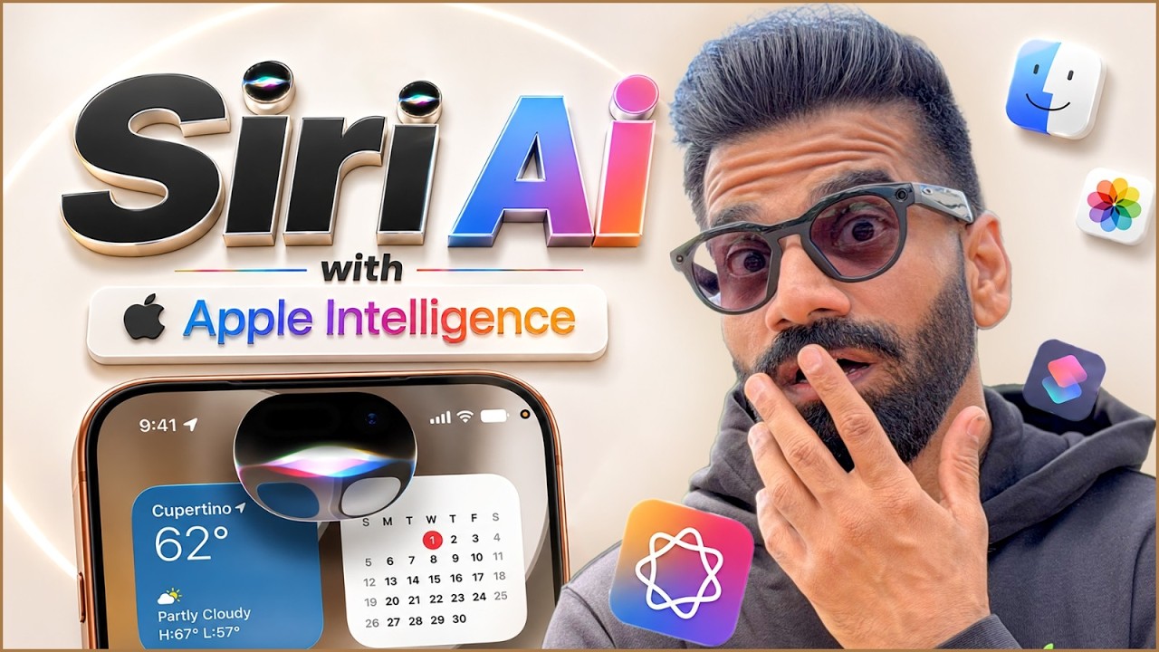 Apple Changed The Game - SiriAI & Apple Intelligence!🔥🔥🔥