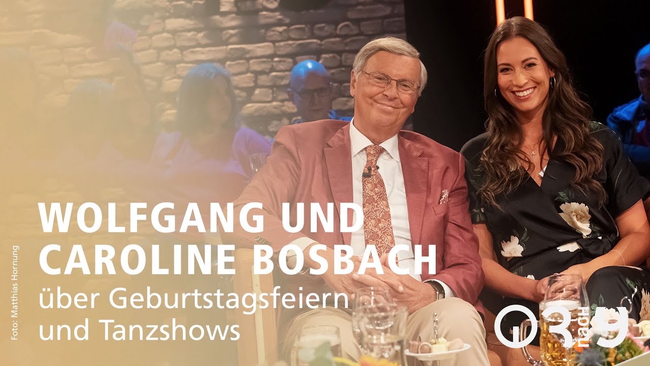 Wolfgang und Caroline Bosbach bei 3nach9