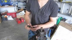 How to repair Power Steering Gear Box Input Shaft Seal Leakage Problem -Removal and Installlation