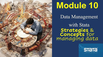 Strategies and Concepts for data management using #Stata