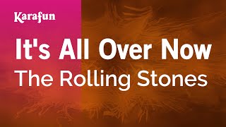 It's All Over Now - The Rolling Stones | Karaoke Version | KaraFun chords