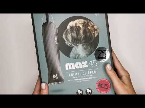 Moser Max45 | Профессиональная машинка для стрижки животных | Распаковка | Обзор