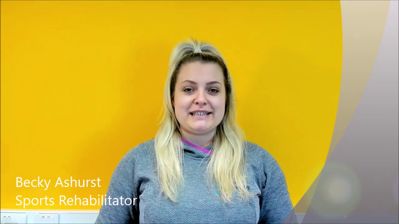 Introducing Becky (Graduate Sports Rehabilitator at CST)