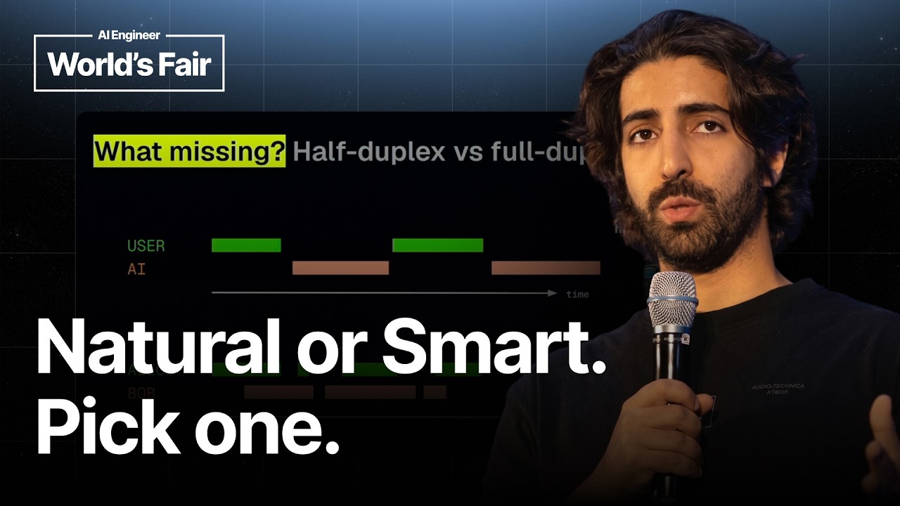 Your Voice Agent is Just a Walkie Talkie — Neil Zeghidour, Gradium thumbnail