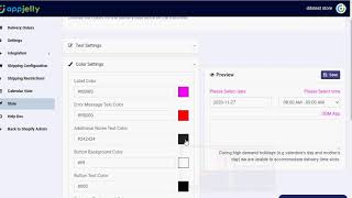 Customize The Style And Appearance Of The Widget Using Appjettys Delivery Date Manager Extension