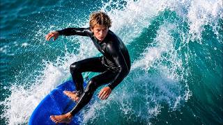Jaden 1st Time Shredding the Vampire Twin Soft-Top at Millers (In Between Tropical Storms) screenshot 5