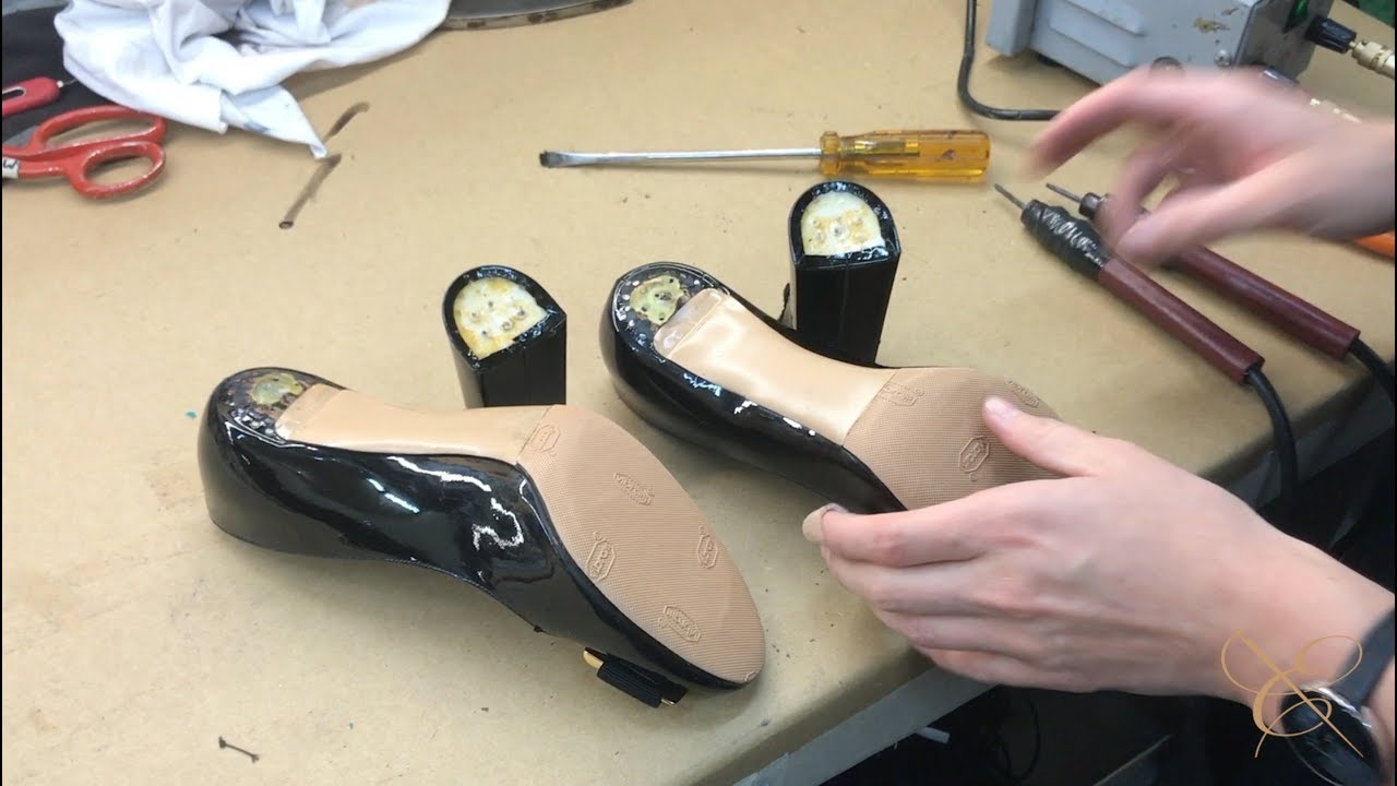 Chanel Shoe Leather Tear Repair — SoleHeeled