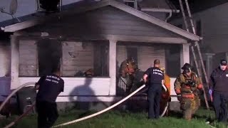 Raw: Third Akron fire