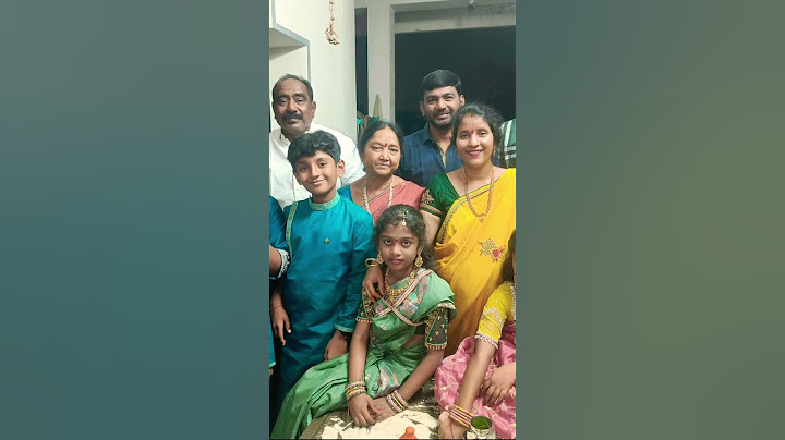 Sankranthi celebrations of my family