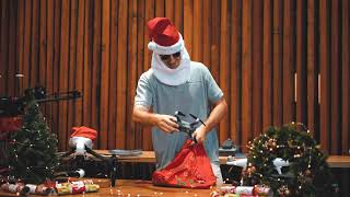 Merry Christmas Sphere Santa 2017 Sphere Drones