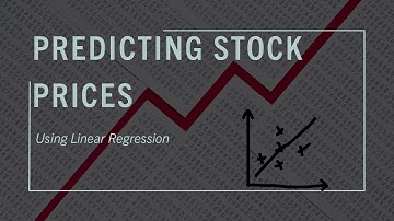 Using Linear Regression to predict Stock Prices