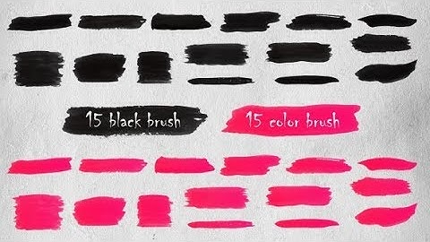 Brush Strokes Elements | Motion Graphics - Videohive template