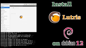 lutris: Install on Debian 12