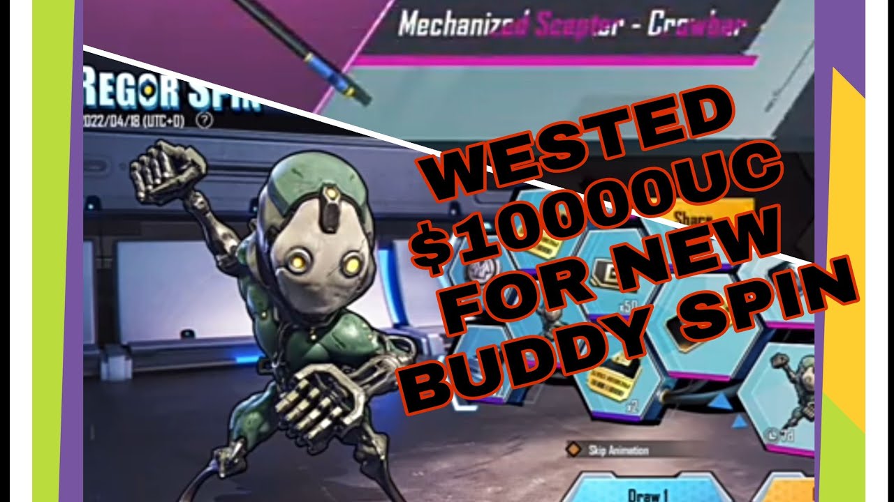 NEW TYL REGOR SPIN OPENING | NEW BUDDY SPIN OPENING | PUBG/BGMI NEW SPIN OPENING | WESTED $10000UC🔥🔥