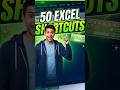 50 Excel Shortcuts in 60 Seconds | Excel Tips &amp; Tricks #excel #tipsandtricks #hacks #microsoft