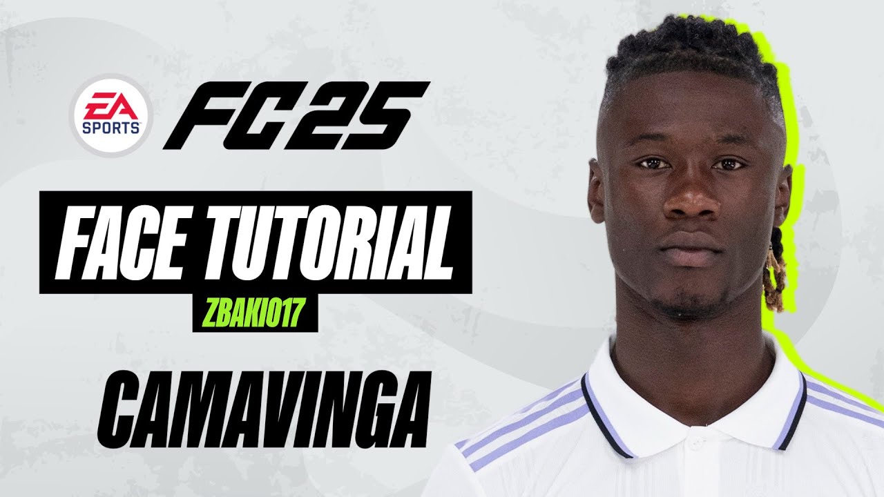 EA FC 25 - EDUARDO CAMAVINGA - FACE CREATION - Pro Clubs LOOKALIKE
