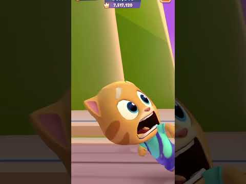 Talking Tom Time Rush Pirate Angela Vs Talking Hank Vs Talking Ben In Lava World Funny Reactions