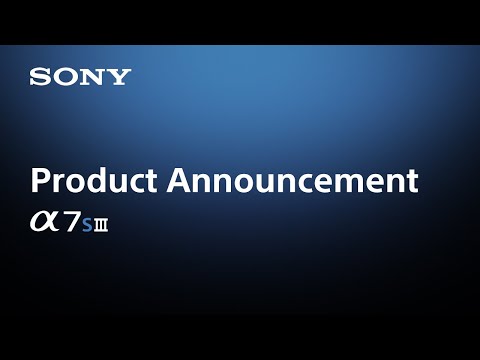 Introducing Alpha 7S III | Sony | α  [Subtitle available in 17 languages]