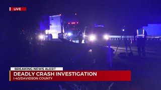 Deadly crash investigation on I-40